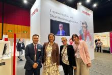 Prof. Ciepiela, mgr Wiśniewska i mgr Wituska na ISLH 2026